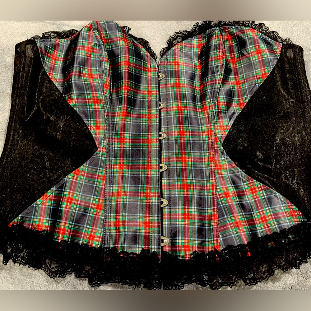 Plaid Corset